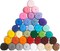 Super Saver Mega Yarn Craft Kit – 36 Medium 4 Worsted Acrylic Yarn Balls for Crochet, Knitting & Amigurumi, Multicolor Craft Set (1116 Yards Total)